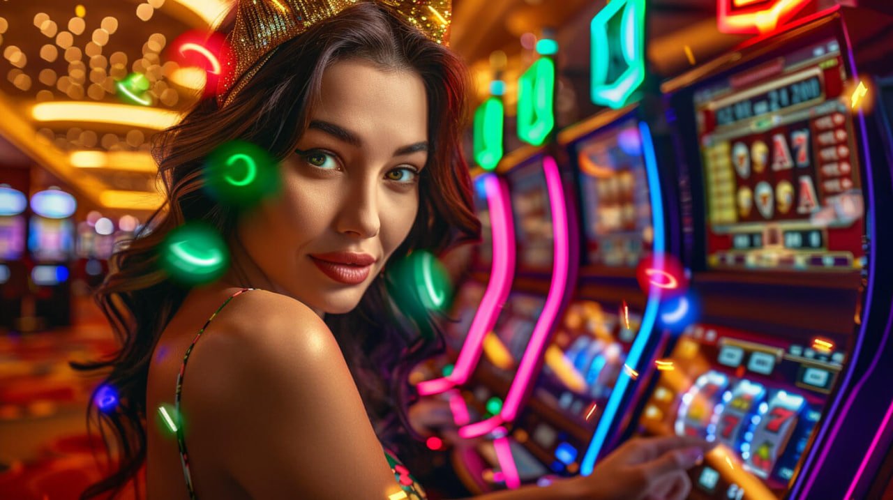 Pengguna membaca promosi dari ponsel
